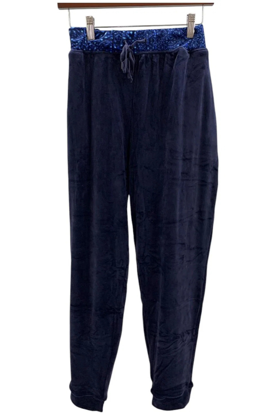 Comfort Code Women's Plush Velour PullOn Jogger Pant Blue - Regular